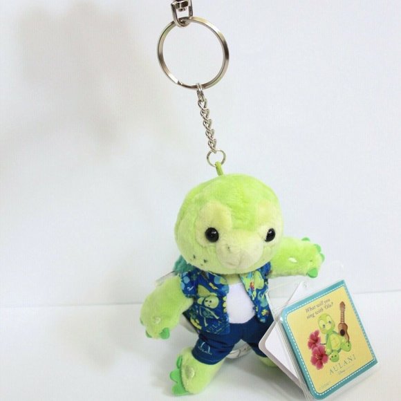 Disney Friend of Duffy Aulani Hawaii Olu Plush Keychain 5" - Picture 3 of 4